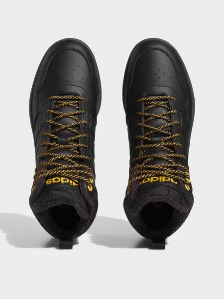Кеди високі adidas Hoops Mid Lifestyle Basketball Classic Fur Lining Sportswear синтетичний чорний