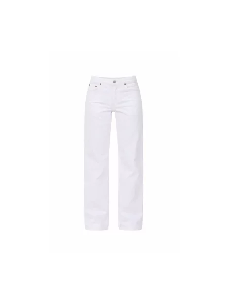 Spodnie Agolde białe
