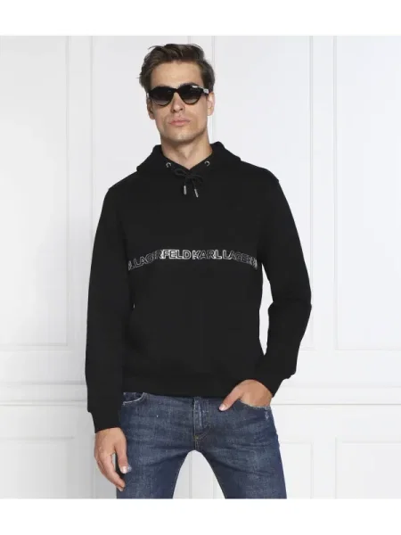 Karl Lagerfeld Hanorac negru