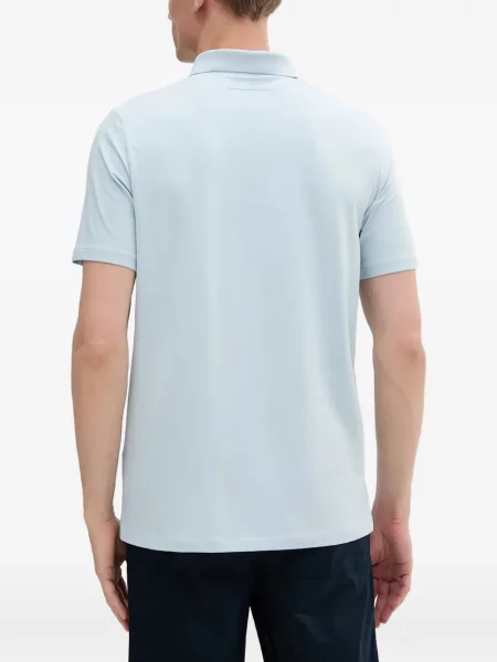 Tricou polo Karl Lagerfeld albastru