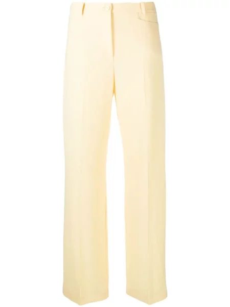 Patrizia Pepe Pantaloni | flare fit galben