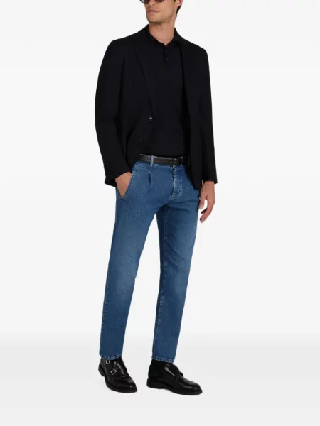 Blugi conici Slowear conici albastru