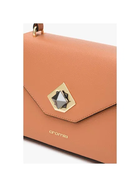 Трапеция кожаная сумка Cromia