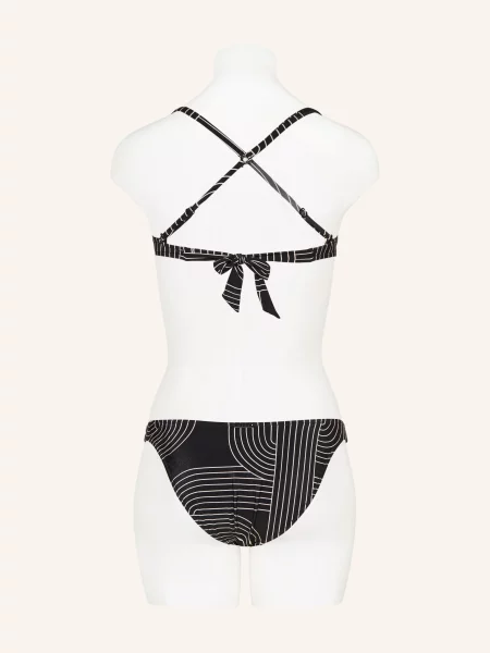 Watercult Bralette Bikiny Line Set / režná černá