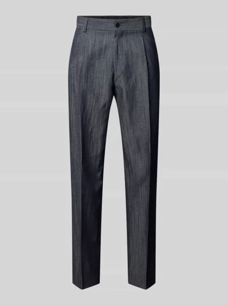 Hugo Spodnie Do Garnituru Flips Modern Fit blau niebieskie