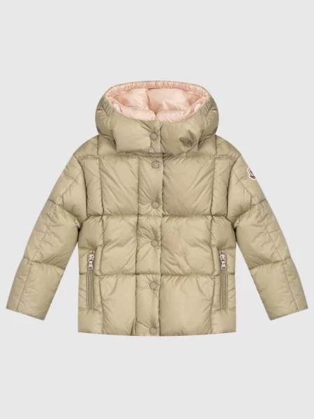 Детский пуховик Moncler Enfant зеленый