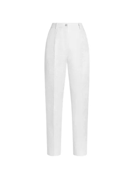 Pantaloni Dolce & Gabbana alb