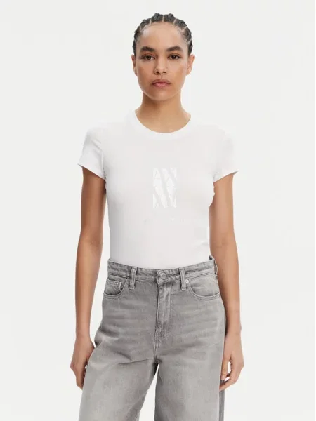 Armani Exchange t-shirt biały