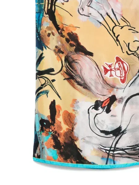 Κασκόλ Vivienne Westwood με σχέδιο μπλε