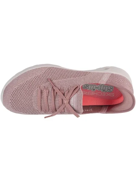 Pantofi Skechers roz