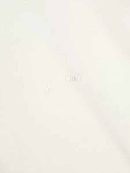 Μπλούζα Fear Of God Essentials με κέντημα λευκό