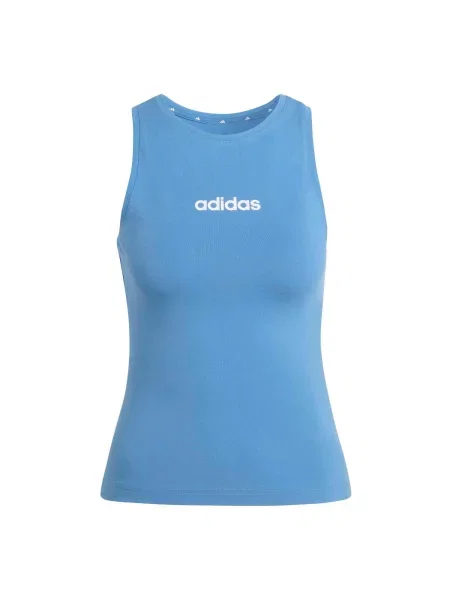 ADIDAS SPORTSWEAR Športni top Essentials nebeško modra bela
