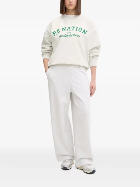 Hanorac P.e Nation cu broderie gri