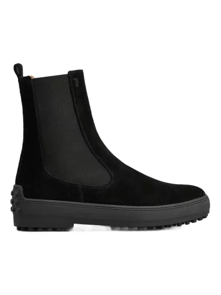 Botki Tod's skórzane czarne