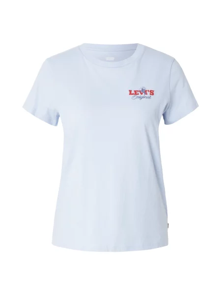 LEVI'S ® Tričko The Perfect pastelová modrá červená