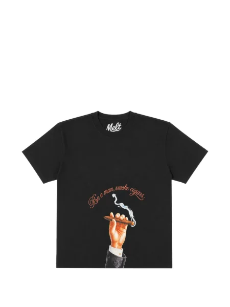 Tricou Melt cu imagine negru