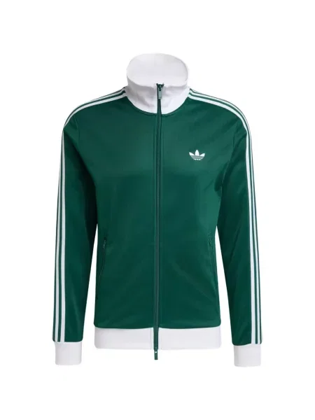 Prugaste kratke hlače Adidas s autogramom crvena