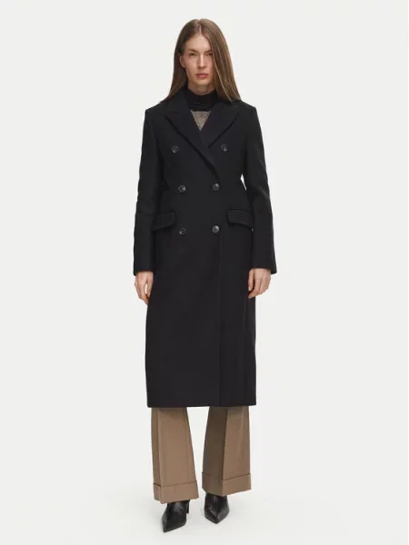 Tommy Hilfiger Вълнено палто Classic черен