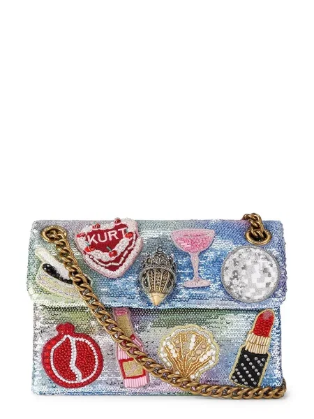 Kurt Geiger London torebka Kensington srebrna