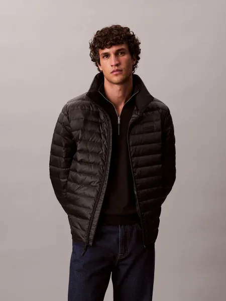 Calvin Klein Geacă de primăvară-toamnă negru