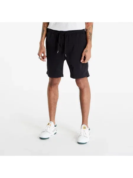 Къси панталони Urban Classics Stretch Twill Joggshorts Black M черно