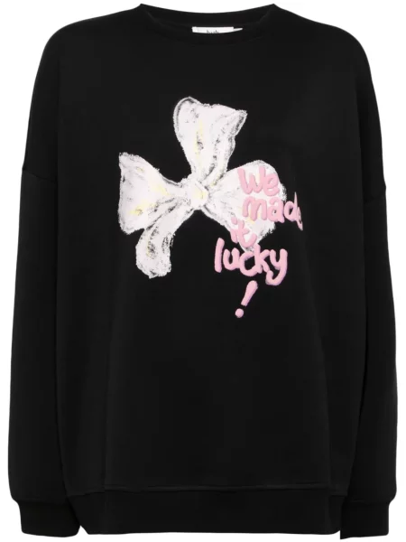 Bluza B+ab z nadrukiem czarna