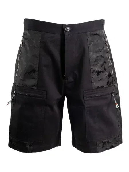 Šortky cargo Casablanca s potiskem černé