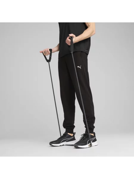 Joggery TAD ESSENTIALS z frotté czarne