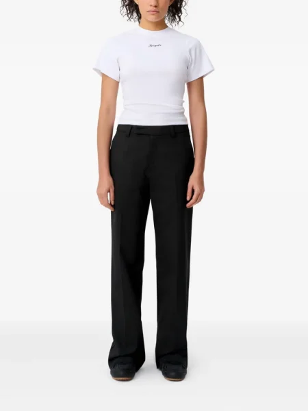 Pantaloni Axel Arigato cu crăpătură negru