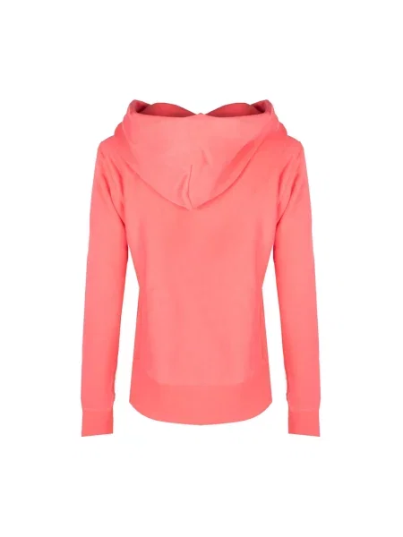 Bluza z kapturem Champion z kapturem z logo różowa