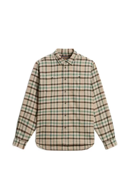 Cămașă Woolrich în carouri de flanelă