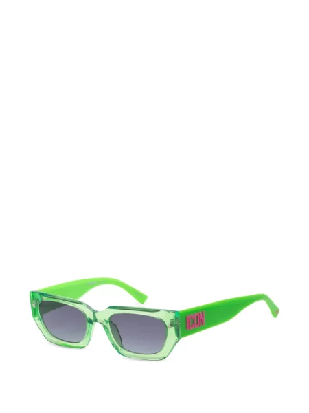 Ochelari de soare Dsquared2 Eyewear cu imprimeu geometric verde