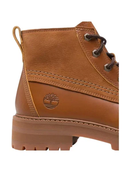 Pantofi Timberland din dantelă maro
