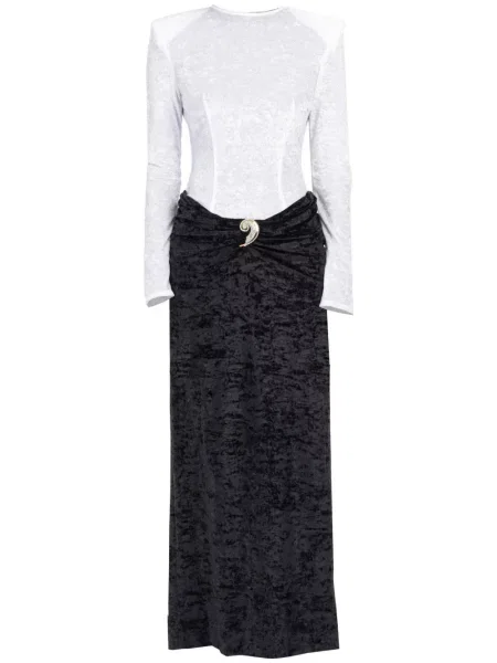 Rochie maxi Rowen Rose de costum negru