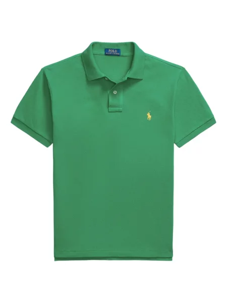 Pletene sportske kratke hlače Polo Ralph Lauren s printom bijela