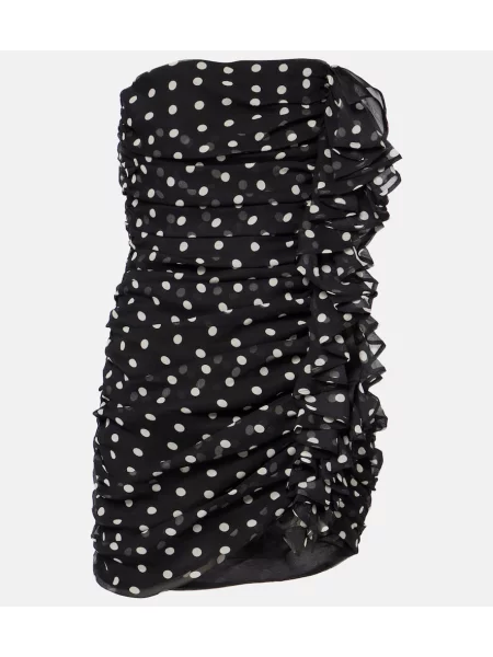 Rochie Nina Ricci de mătase negru