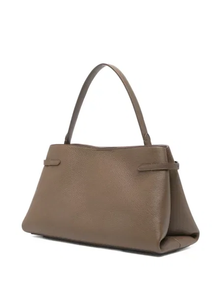 Geantă shopper Brunello Cucinelli din piele maro