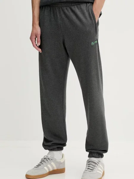 Tepláky adidas x Mercedes šedá