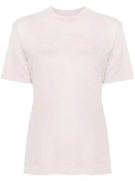 Tricou Off-white cu imagine alb