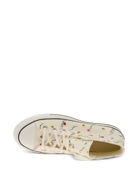 Kockás papucs Converse fekete