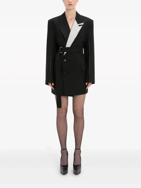 Suknele Victoria Beckham dvieiliai juoda