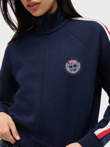 Светр Tommy Jeans для бігу синій