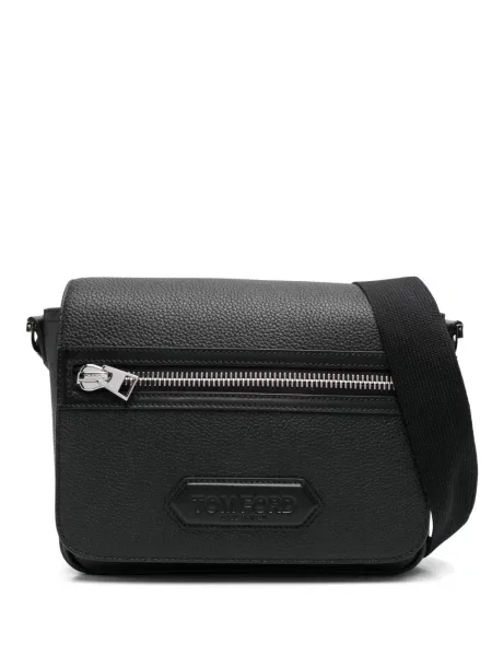 Geantă Tom Ford din piele negru