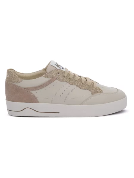 Pantofi Keys alb