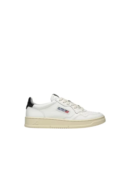 Sneakersy Autry skórzane casual białe