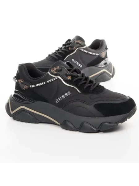 Guess Sneakersy Micola czarny