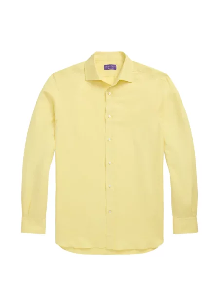 Gulerat lung cămașă Ralph Lauren Purple Label galben