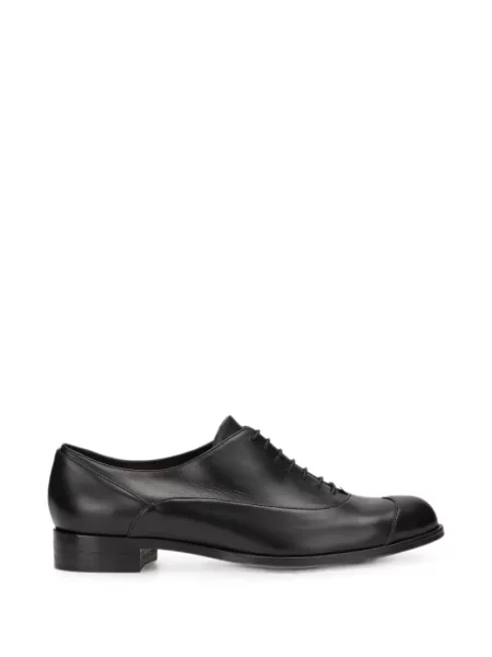 Oxford Moschino din piele negru