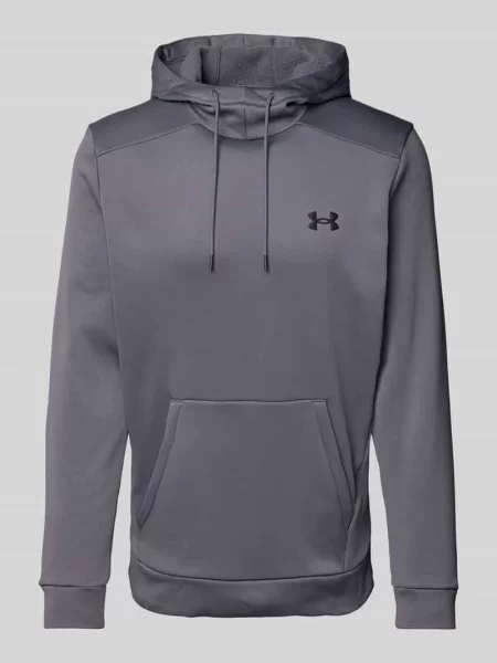 Under Armour bluza dresowa z kapturem gładka szary