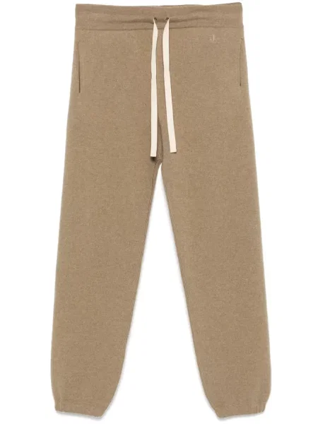 Pantaloni Jil Sander tricotate maro